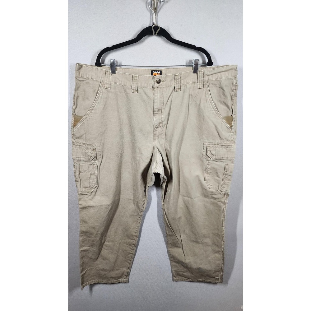 Timberland‎ PRO Cargo Pants Mens Size 48 Beige Original Fit Utility Workwear